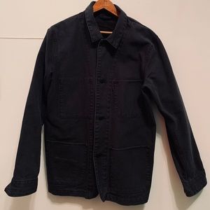 Mens Levi's Jacket Black Denim Size M